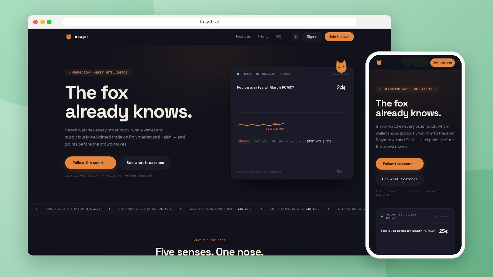 Insydr screenshot